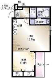 島本駅 徒歩9分 1階の物件間取画像